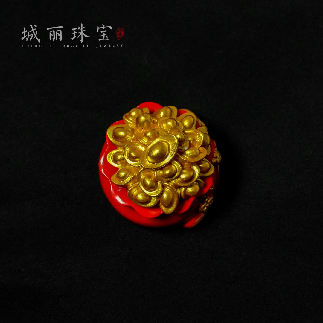 【城丽】钱袋子才源滚滚摆件/个FL-2988