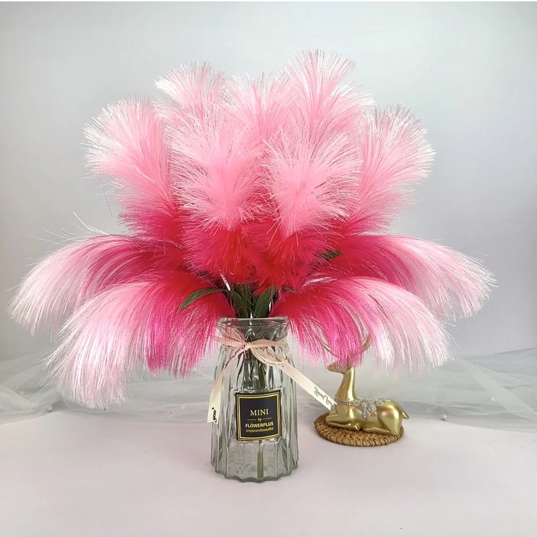 【馨儿手工推荐】 丝带手工芦苇花束DIY手工材料包