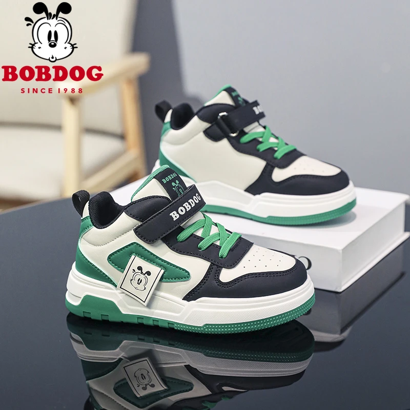 Bobdog/巴布豆品牌正品男童鞋子春季新款儿童运动鞋男孩休闲潮鞋