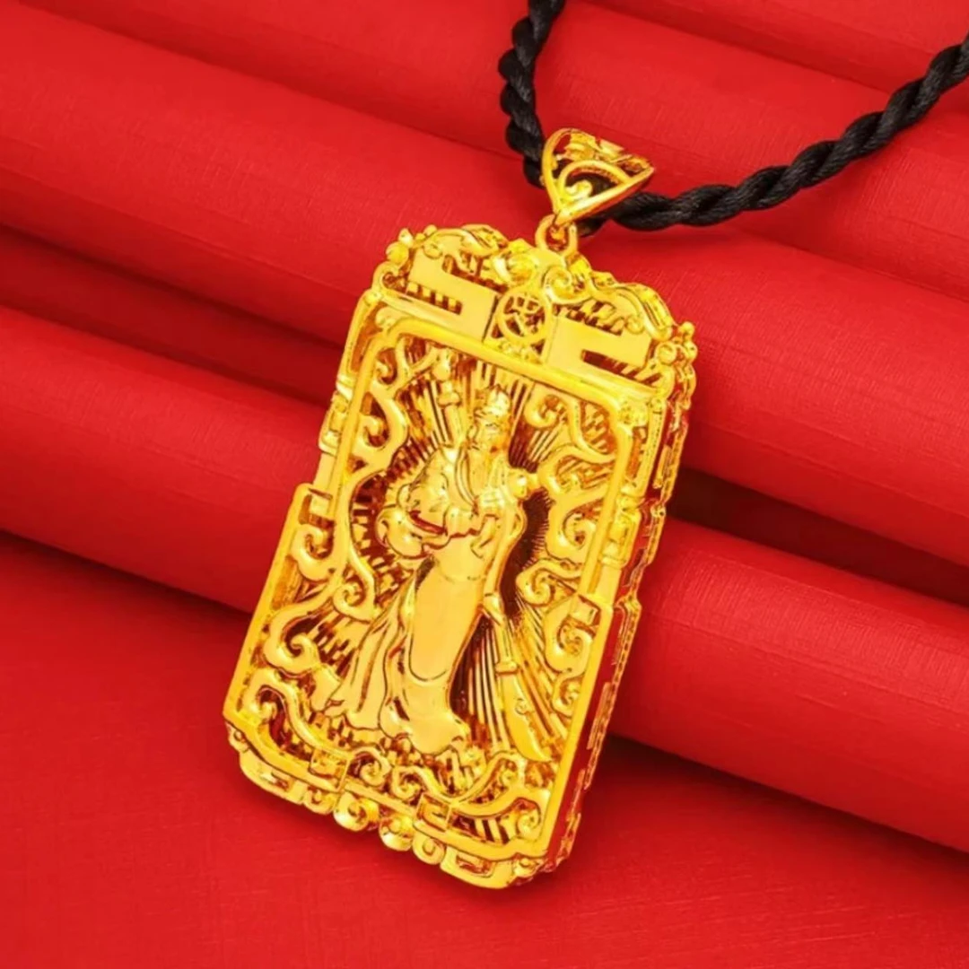 合金吊坠 合金吊坠 新款【 关公吊牌】男士时尚大气潮流精美专属