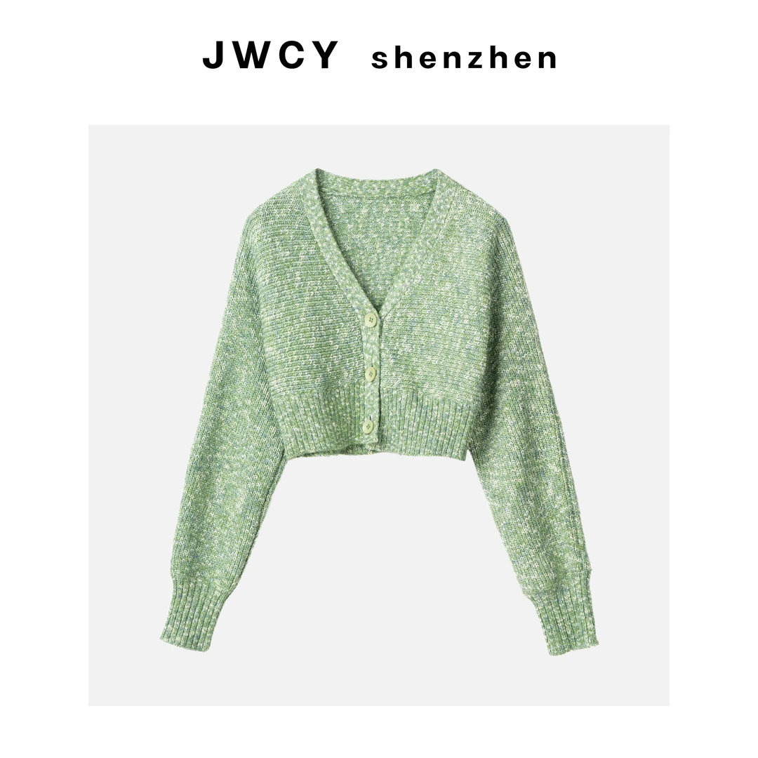 【深圳南油高货】秋冬新款开衫时尚百搭半截毛衣  YA52FM2460