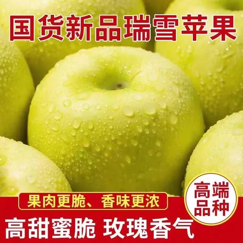 【顺丰】正宗瑞雪苹果青苹果爽口青脆甜多汁高档水果非王林青森富士