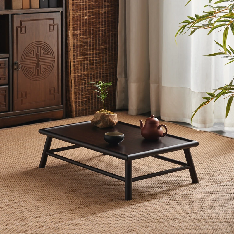 炕几中式榻榻米小茶桌矮桌炕桌飘窗桌茶台茶道茶盘干炮台禅意仿古