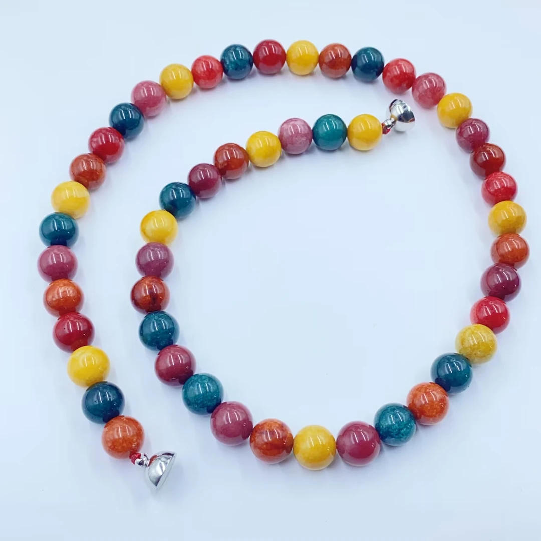 项链 886 精美糖果色项链多样性发货