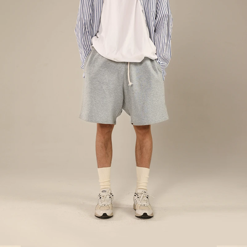 LXXXS夏季新品潮牌男短裤休闲宽松百搭免烫街头阔腿直筒裤子