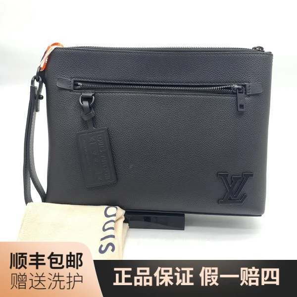 99新 LouisVuitton/路易威登 LV黑色手拿包/10015173 手拿包 男包