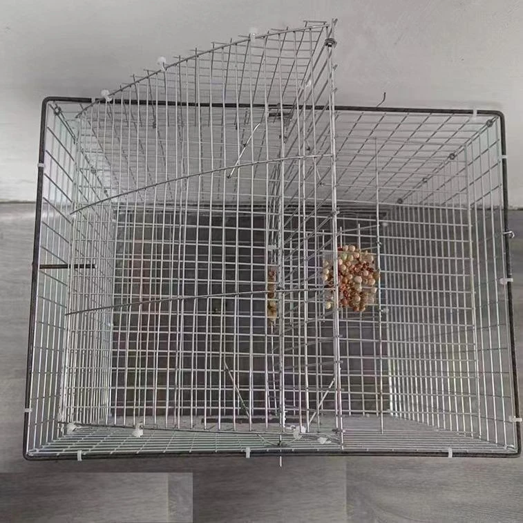 DIY手工旋转笼46高35宽46长镀锌鸽子喂食器自动翻转