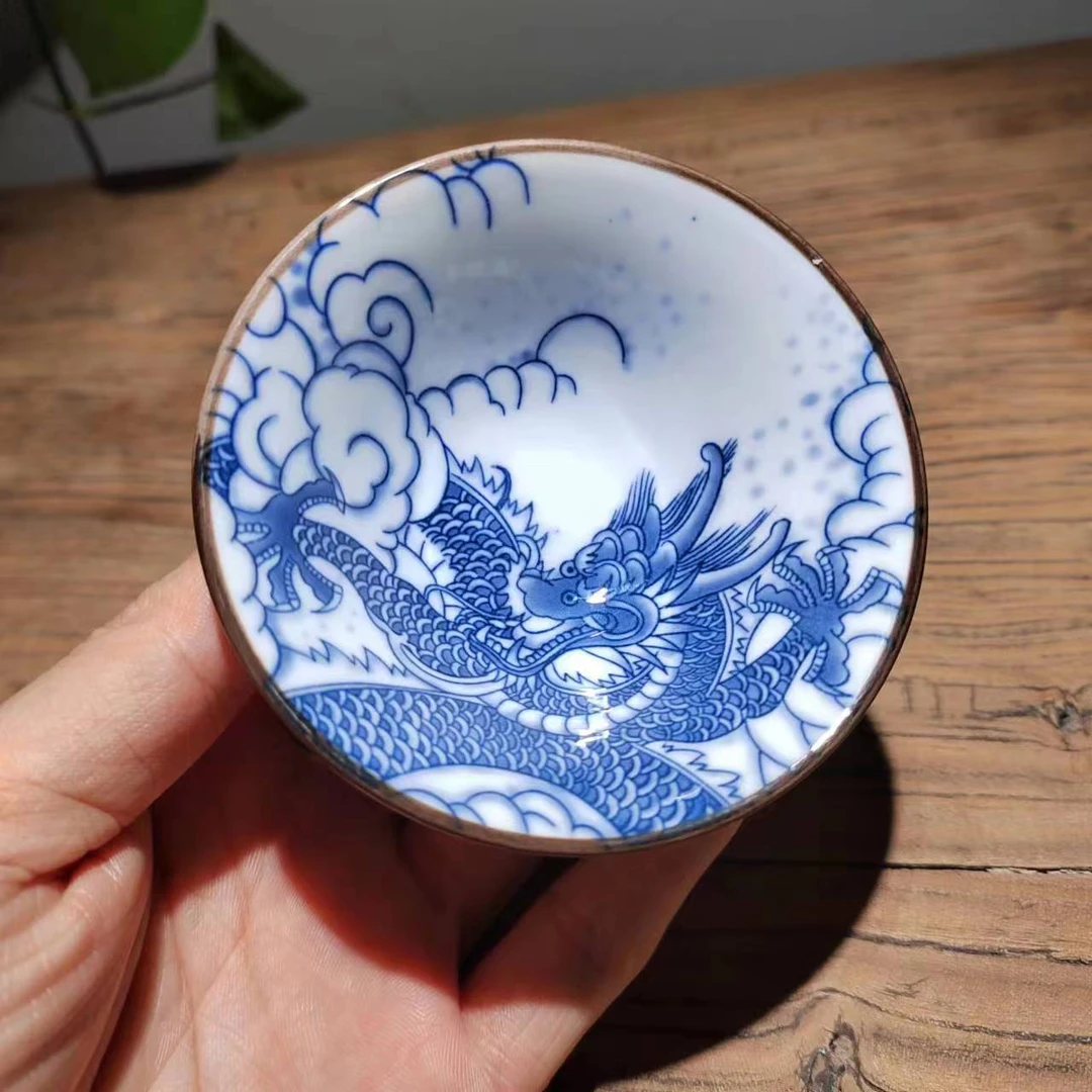 斗笠青龙杯 茶器 主人杯