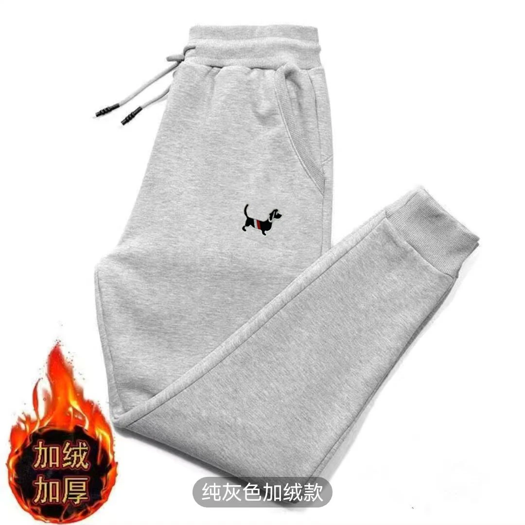 【加绒加厚】外贸原单华棉加绒卫裤长裤束脚百搭时尚休闲裤舒适JR11