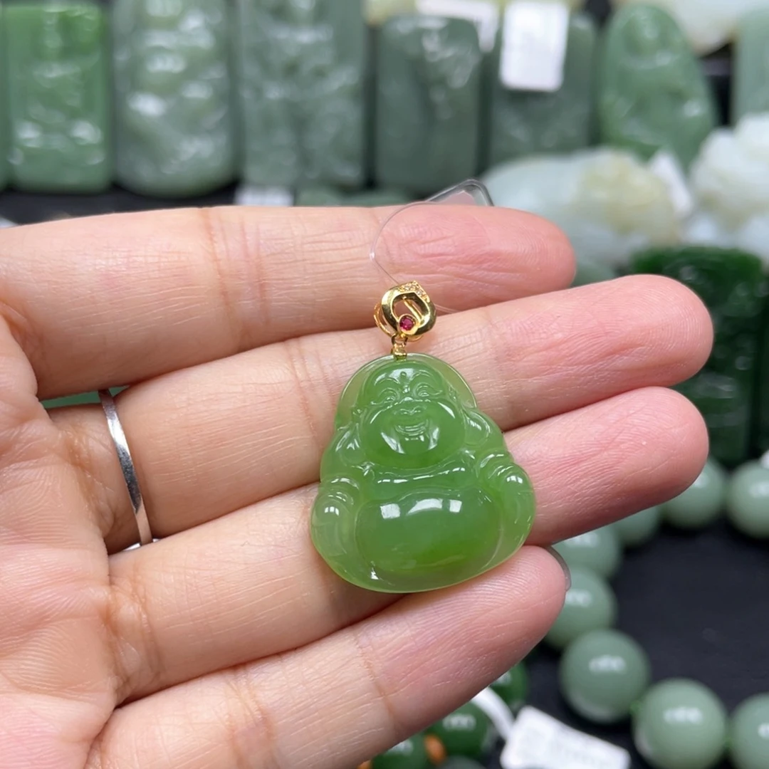 【闪购商品】和田玉挂件未镶嵌冬*