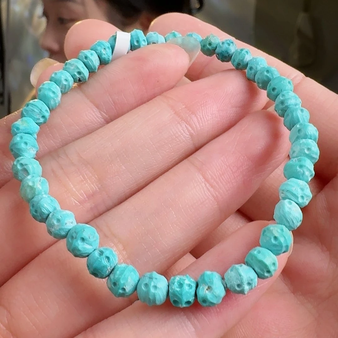 绿松石珠宝奇石未镶嵌