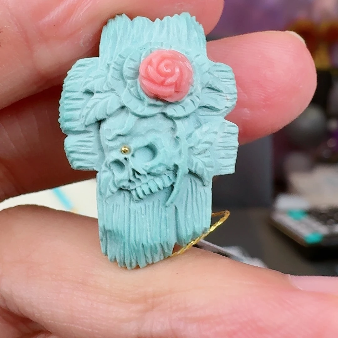 绿松石珠宝奇石未镶嵌