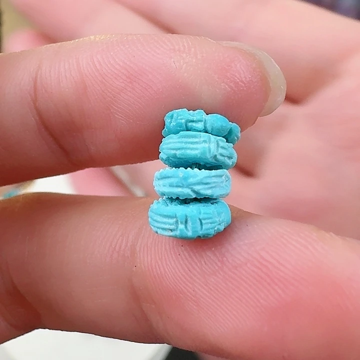 绿松石珠宝奇石未镶嵌