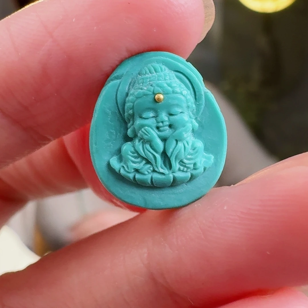 绿松石珠宝奇石未镶嵌