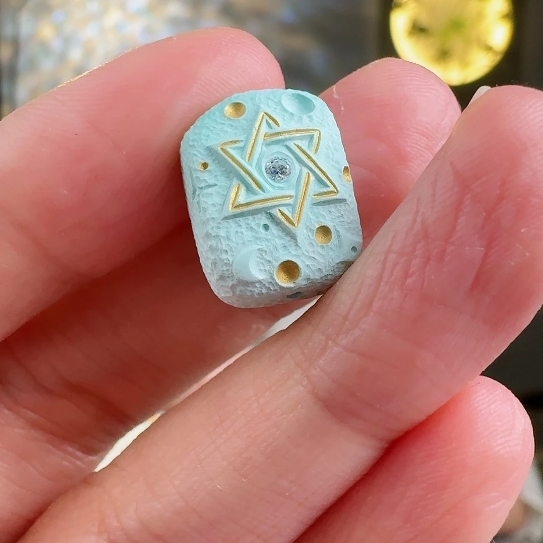 绿松石珠宝奇石未镶嵌