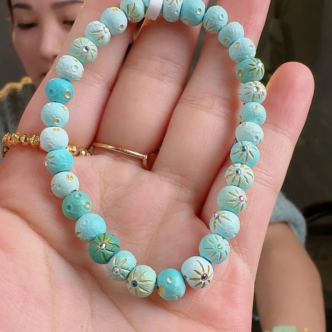 绿松石珠宝奇石未镶嵌