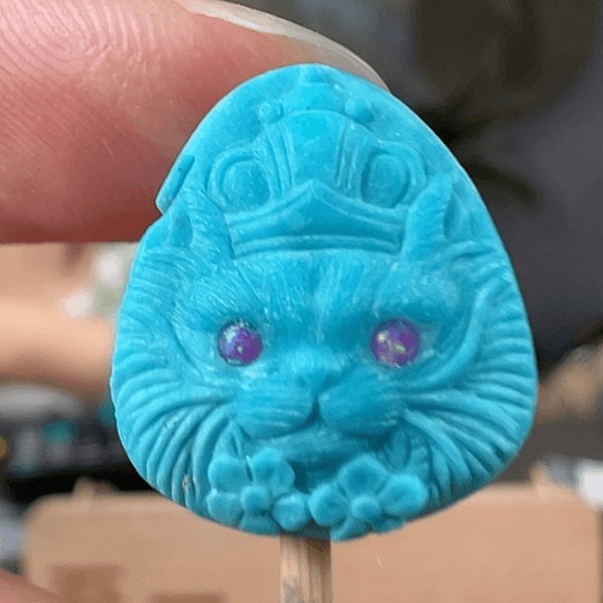 绿松石珠宝奇石未镶嵌