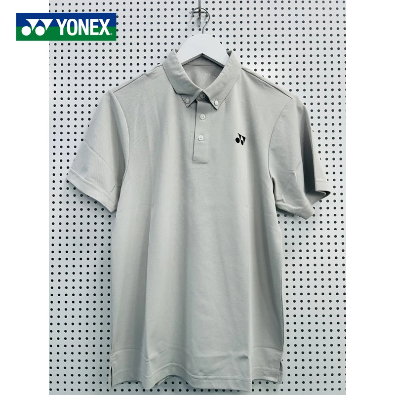 24新品尤尼克斯羽毛球服秋冬季比赛服短袖吸湿速干t恤训练yy上衣