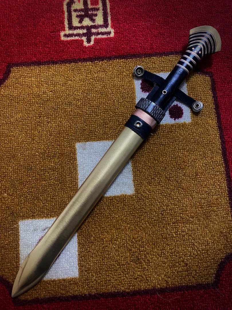 六十年代甘肃积石山县保安族腰刀 孤品！