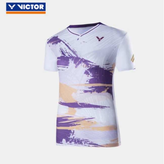 （VICTOR）胜利35000TD大赛系列针织T恤推广版羽毛球