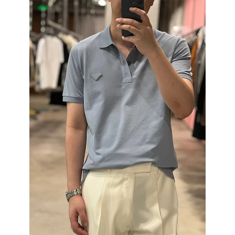 (高定)5650版“意式海鸥领 小眼珠地棉 Cleanfit静奢风”优雅polo衫