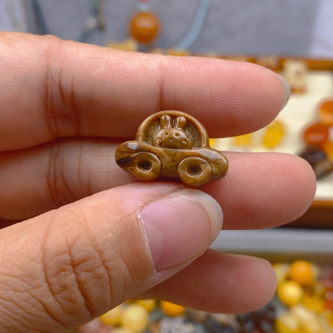 【闪购商品】琥珀手链未镶嵌虎