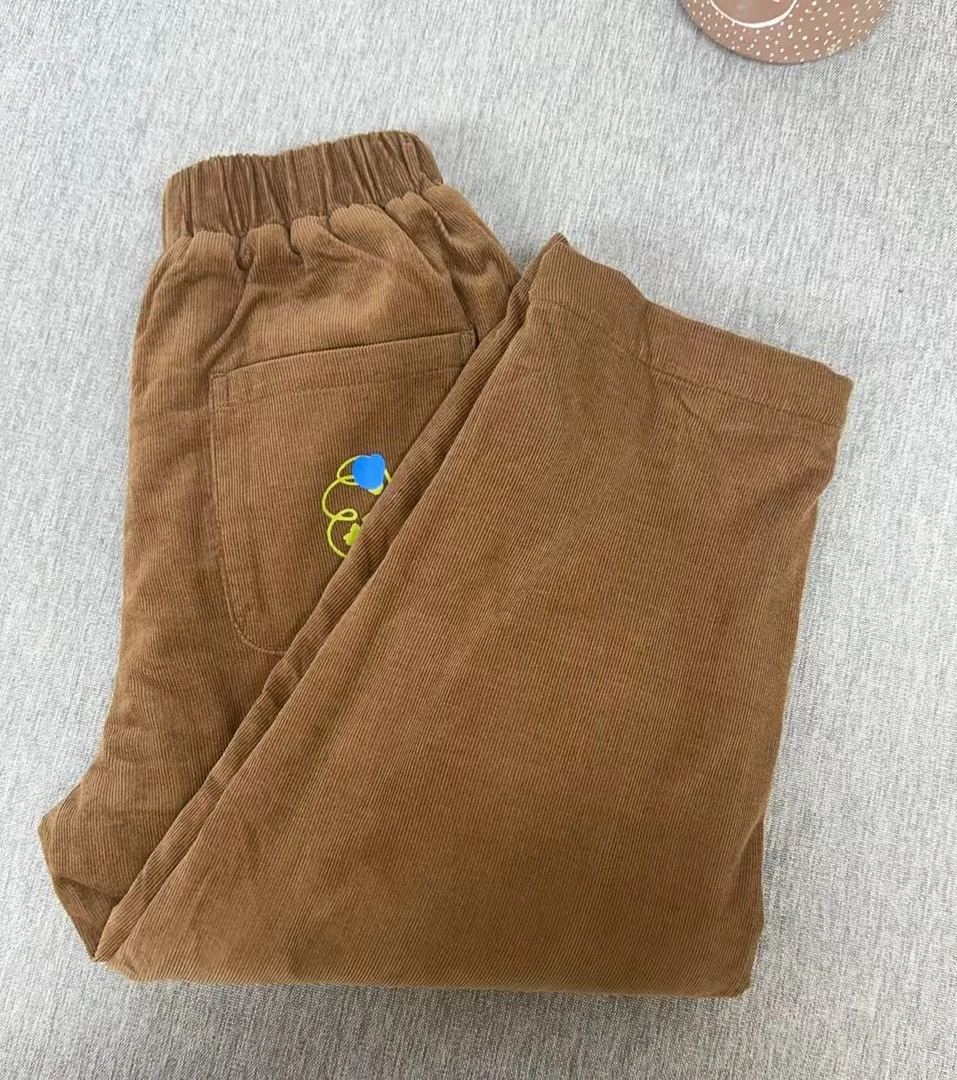 3557/外C1边/小BL/儿童冬款加绒休闲长裤/微瑕