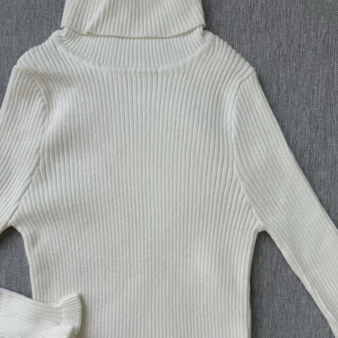 3654/J6-4/儿童针织半高领毛衣/微瑕