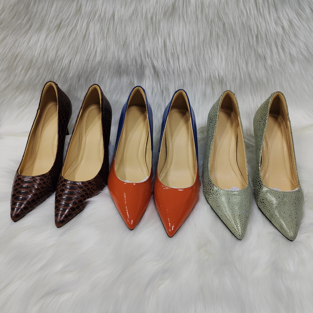 与爱永恒防磨脚高跟鞋时尚舒适尖头细跟高跟鞋