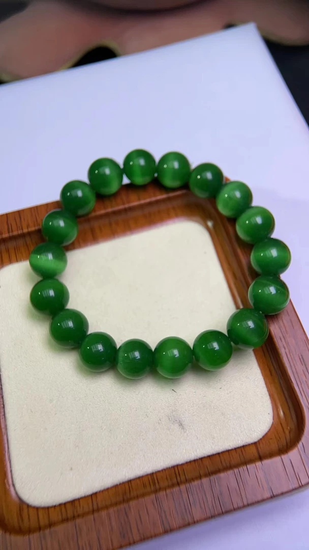 A321俄碧猫眼12mm手串时尚百搭男女款多样发货其一