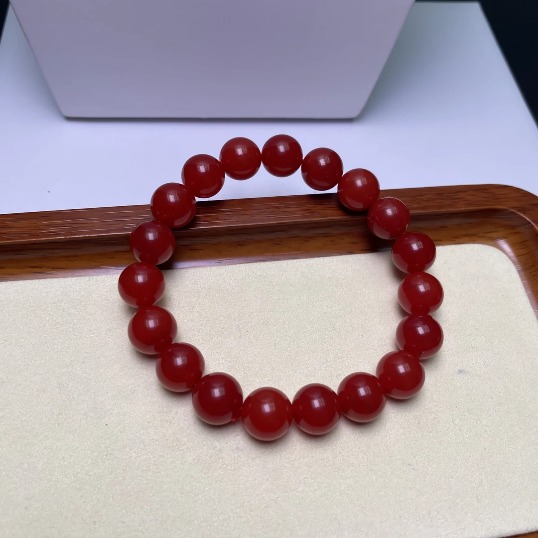 A54红色10mm手串妈妈时尚百搭女款多样发货其一气质轻奢女士简约