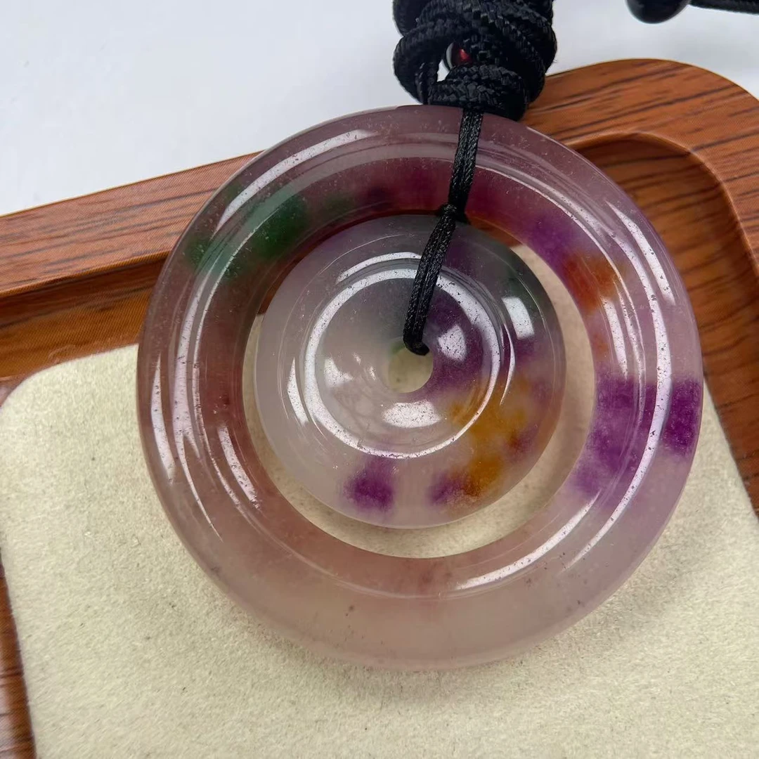 A793三彩子母扣吊坠时尚百搭女款多样发货其一