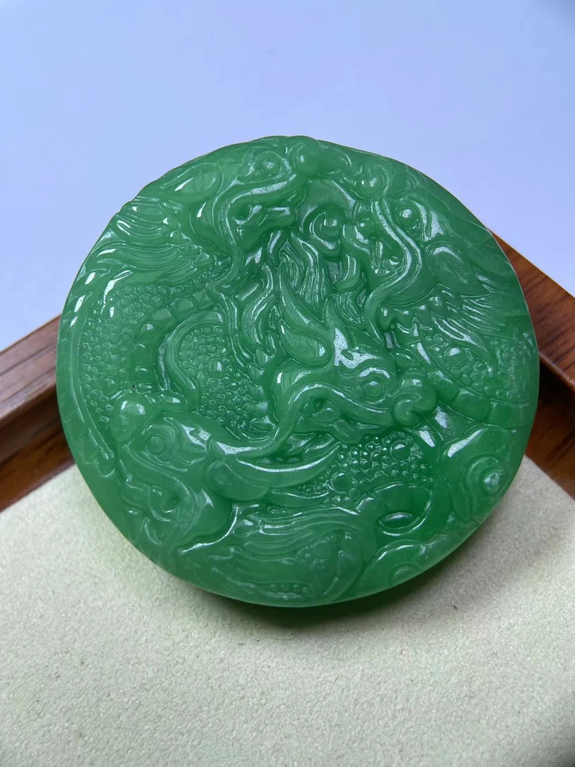 A499绿龙牌吊坠时尚百搭男女款多样发货其一