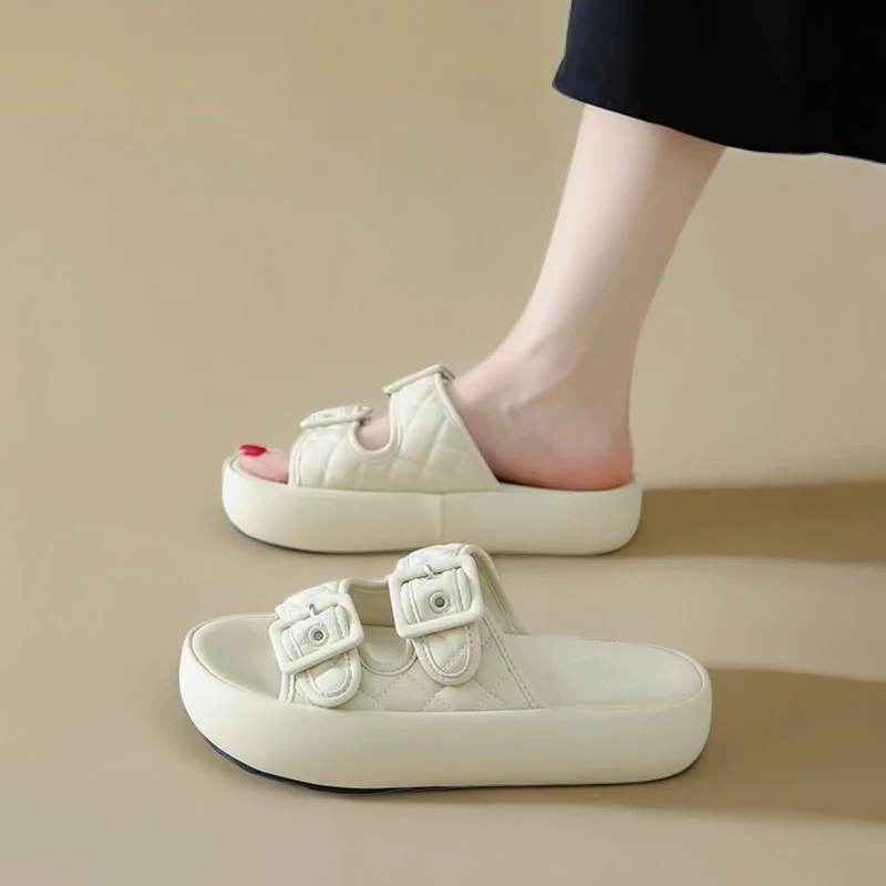 9589-D6-高跟单鞋凉鞋休闲女士工作鞋厚底鞋