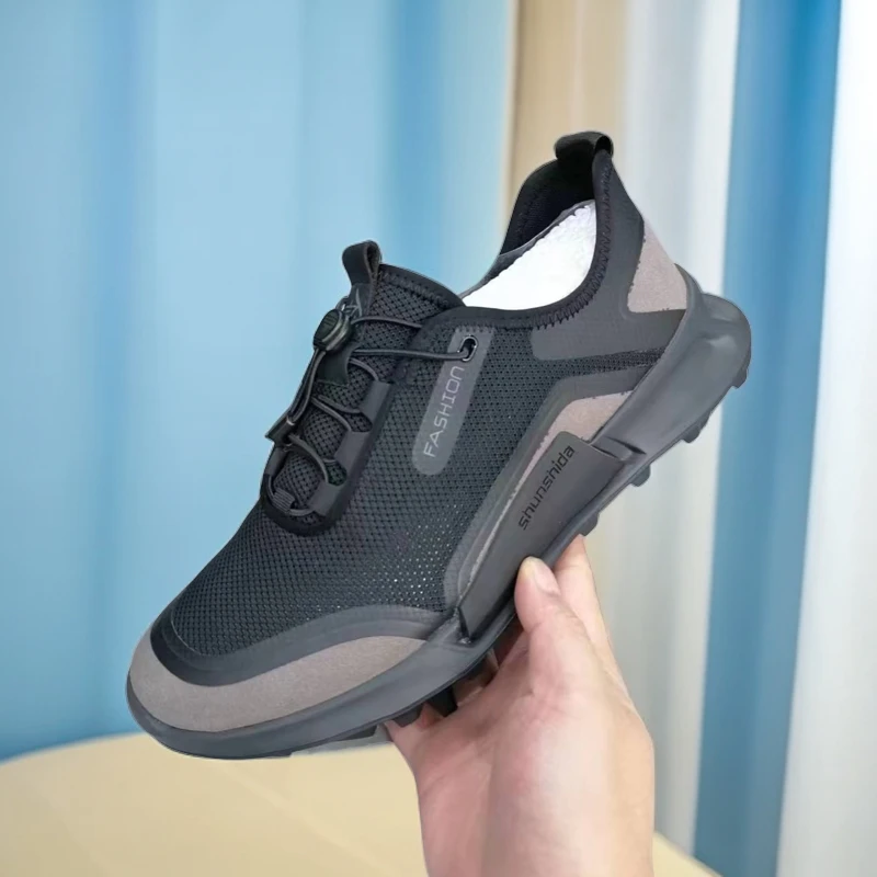 9723-B3-男士时尚百搭休闲网面轻便夏季低帮潮鞋