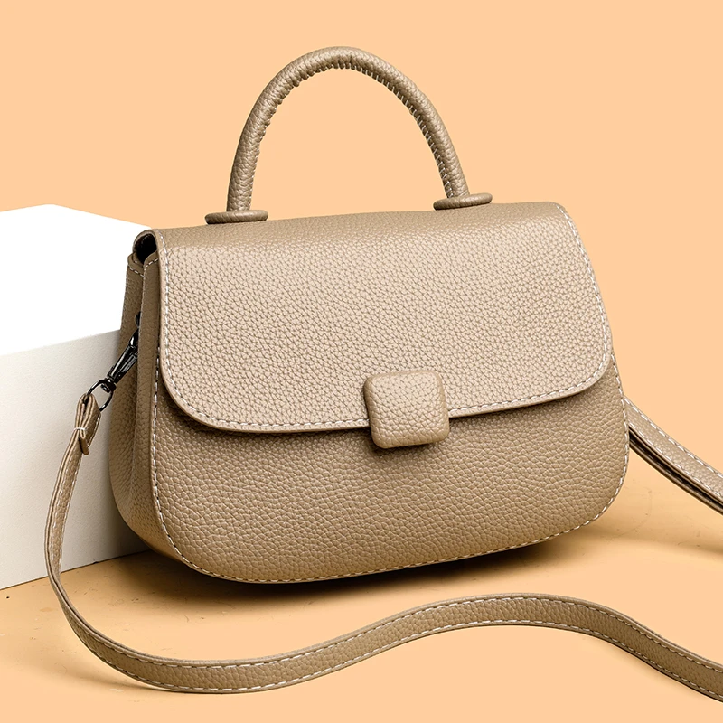 小众设计高级质感单肩包女2025春夏新款欧美时尚简约通勤斜挎小包