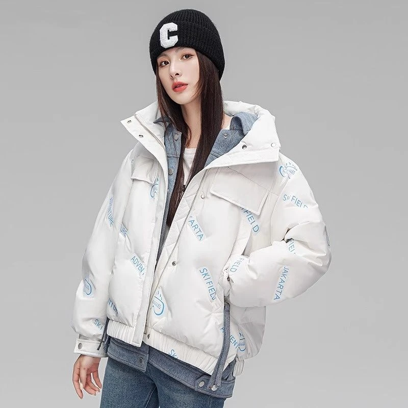 《李易行》韩版时尚保暖休闲百搭羽绒服XB2988