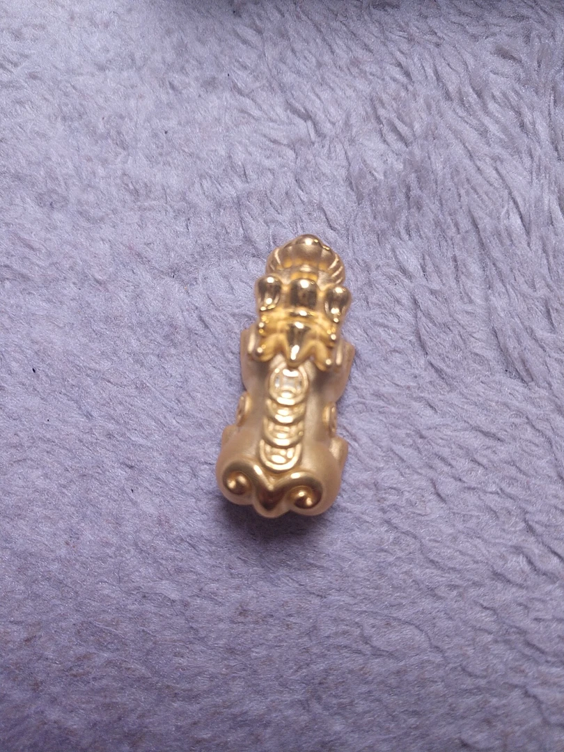 金元宝足金999貔貅珠子首饰珠子