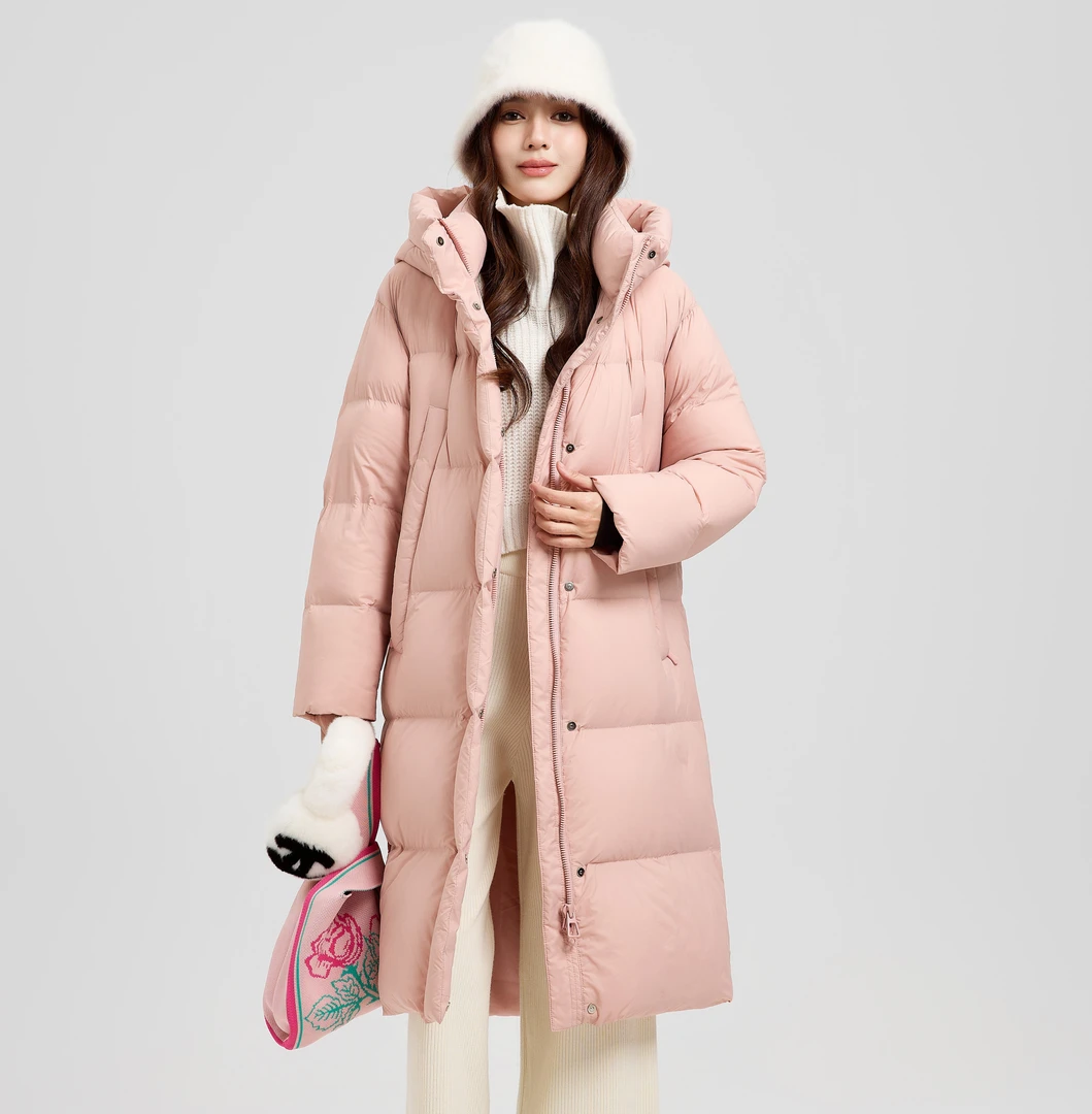 【丹丹专属】女式休闲中长款羽绒服 0039