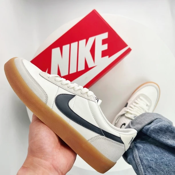 NIKE KILLSHOT 2 LEATHER低帮复古经典黑白夏季滑板鞋 432997-121