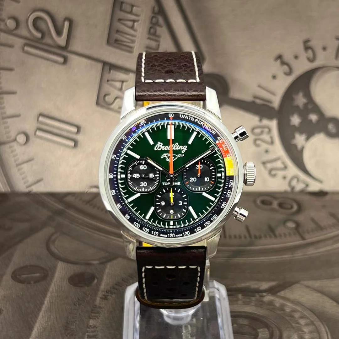 95新 BREITLING/百年灵 TOP TIME系列/AB01762A1L1X1/41mm/23全套