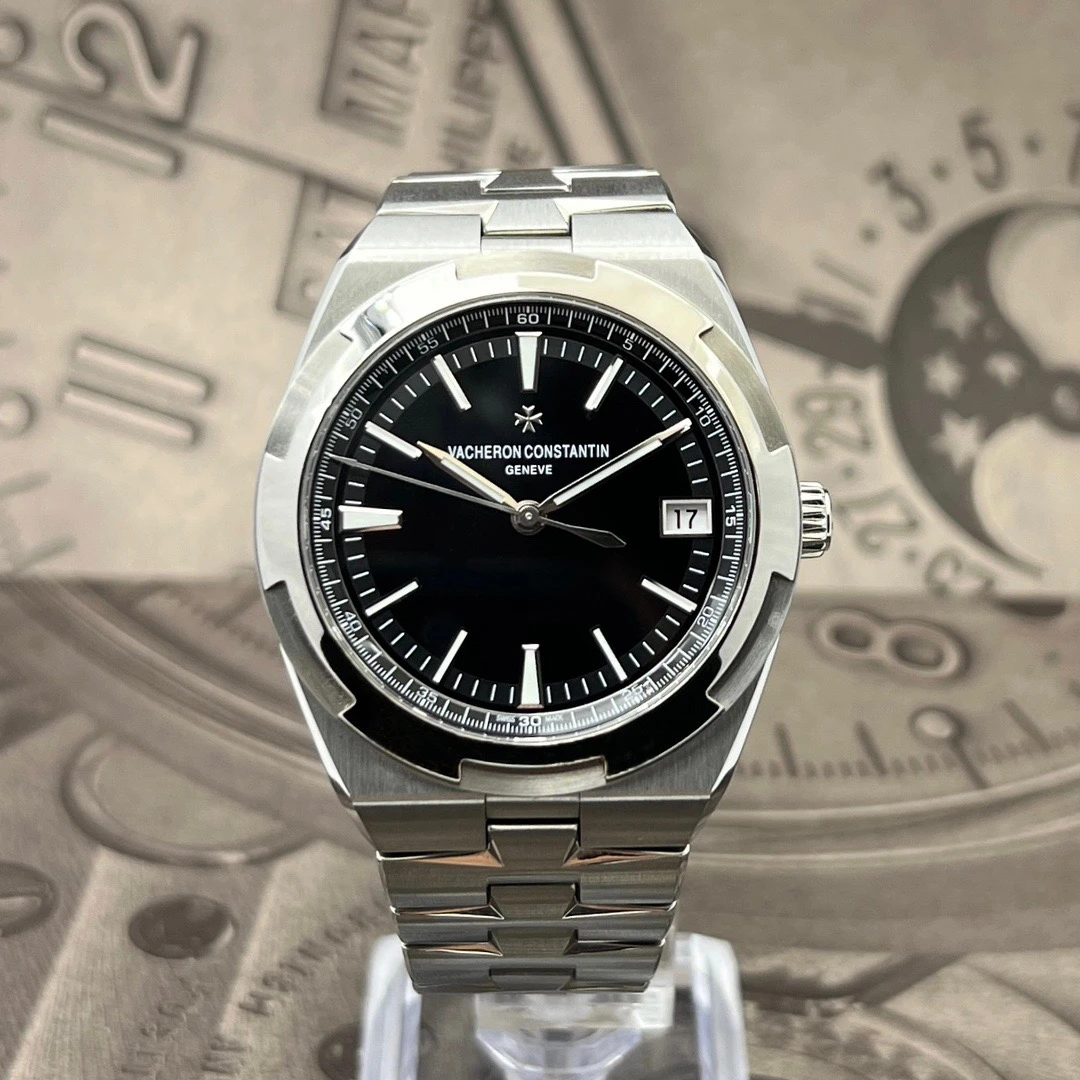 95新 Vacheron Constantin/江诗丹顿 全套4500V黑盘/41mm
