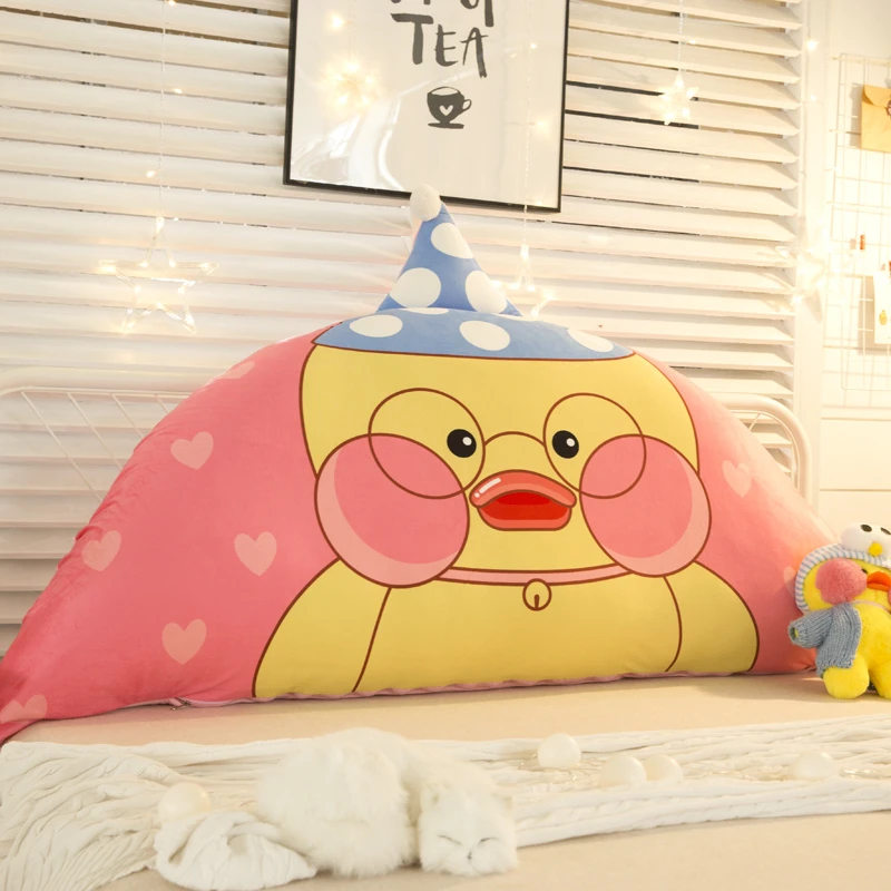 爆款新款卡通公主抱枕床头大靠背靠枕儿童靠垫1.2m1.5m皇冠带芯软