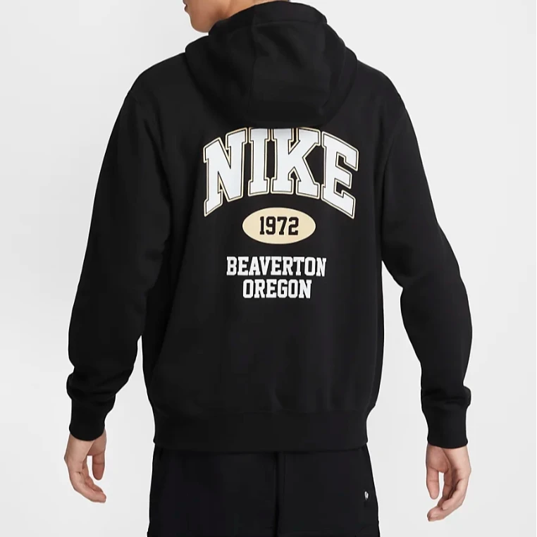 NIKE/耐克HOODIE FZ元年大标纪念版拉链外套HV1064-010