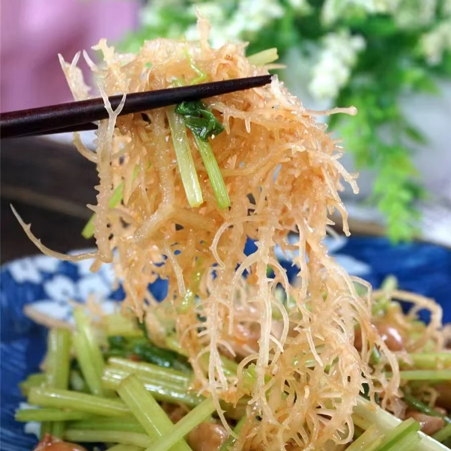 天然海洋蔬菜低脂龙须菜长寿菜非无盐鹿角菜凉拌菜天花板年夜菜