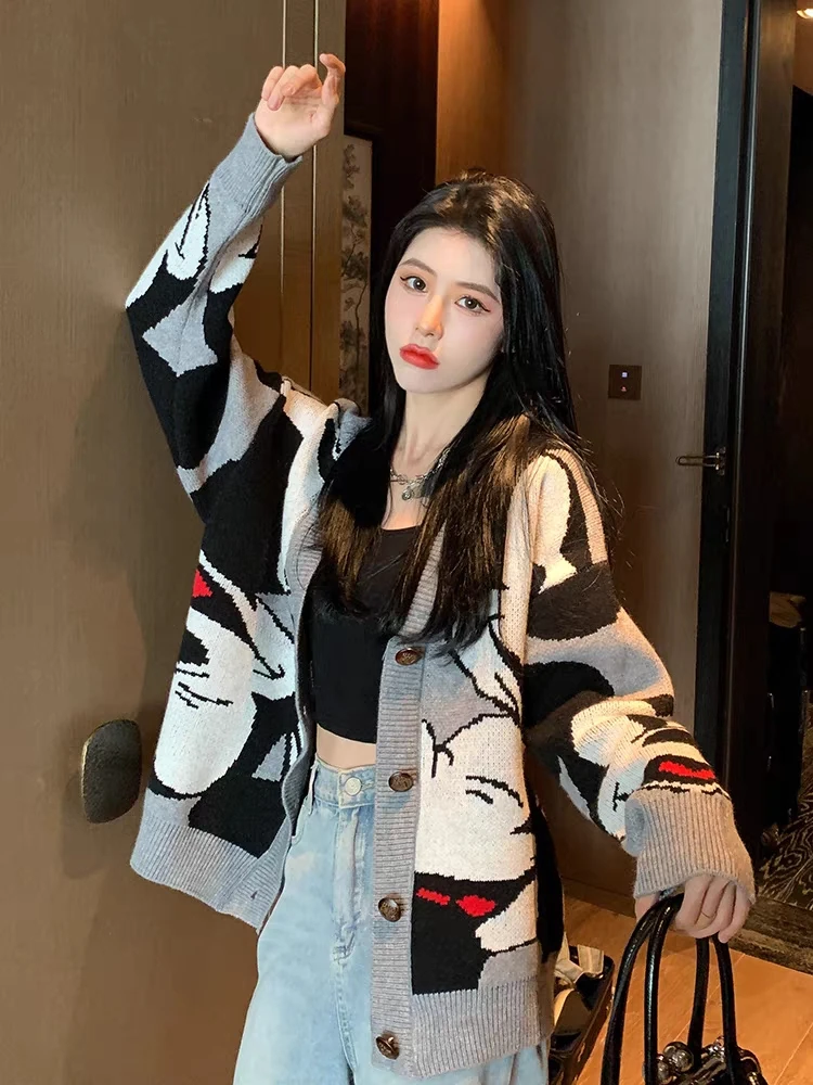 2025025秋冬款毛衣开衫