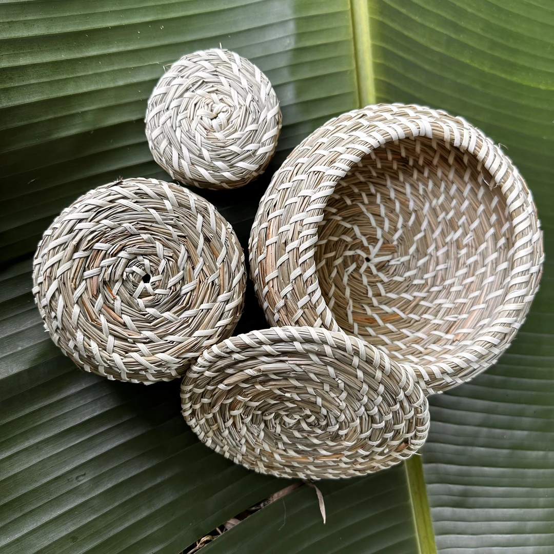 灯草收纳盒天然收纳大中小号