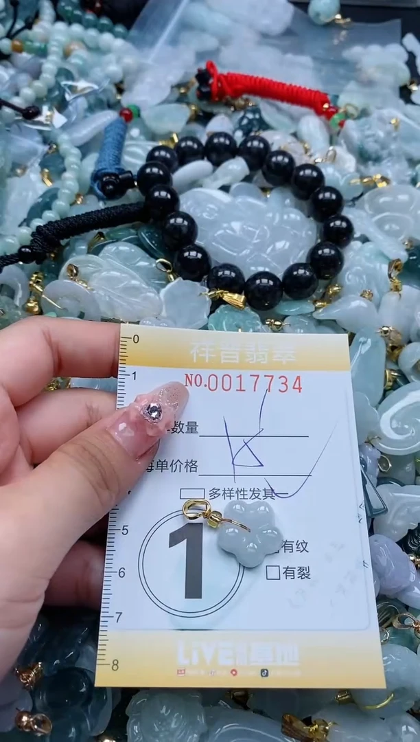 【闪购商品】翡翠颈饰未镶嵌闪购0017734多样性发其一
