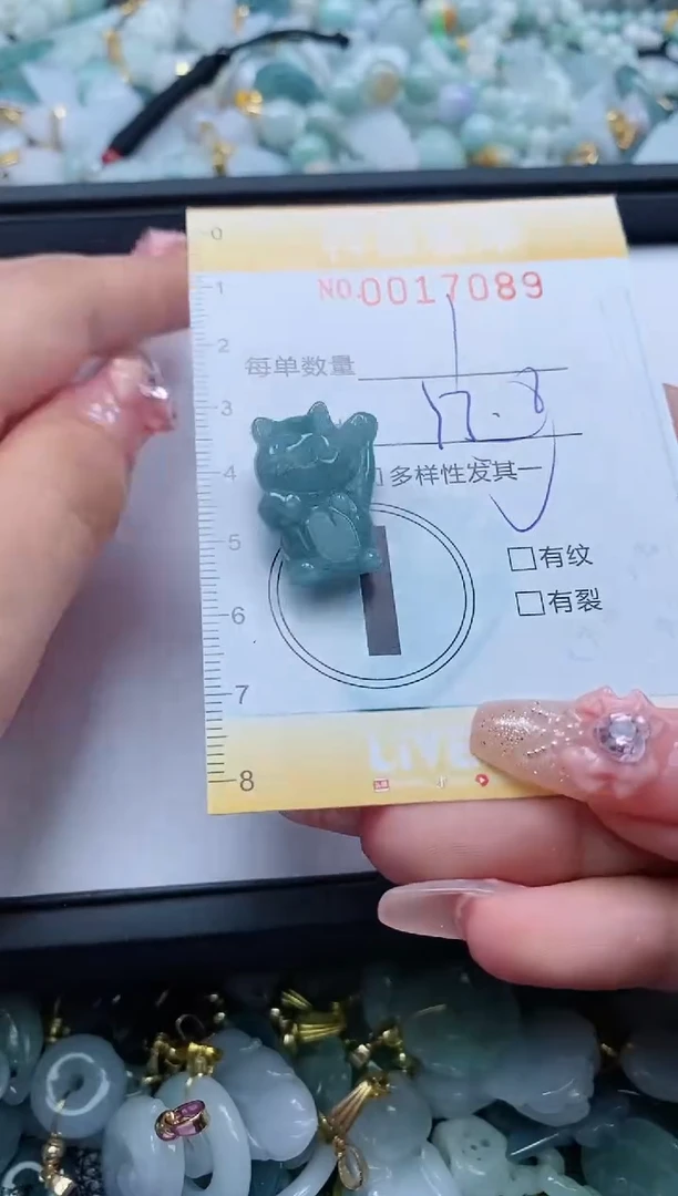 【闪购商品】翡翠颈饰未镶嵌闪购0017089多样性发其一
