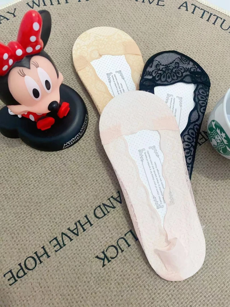 性感蕾丝隐形船袜